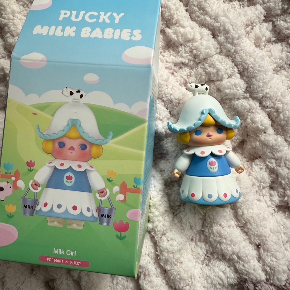 POPMART Pucky Milk Babies Milk Girl